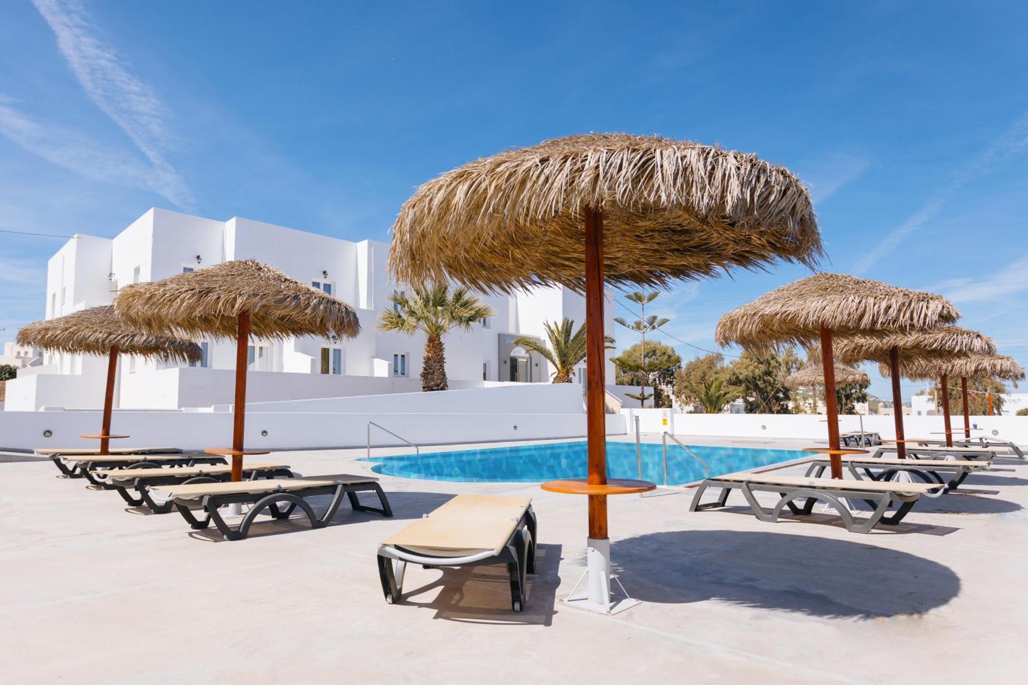 Nikos Hotel Karterados  Luaran gambar