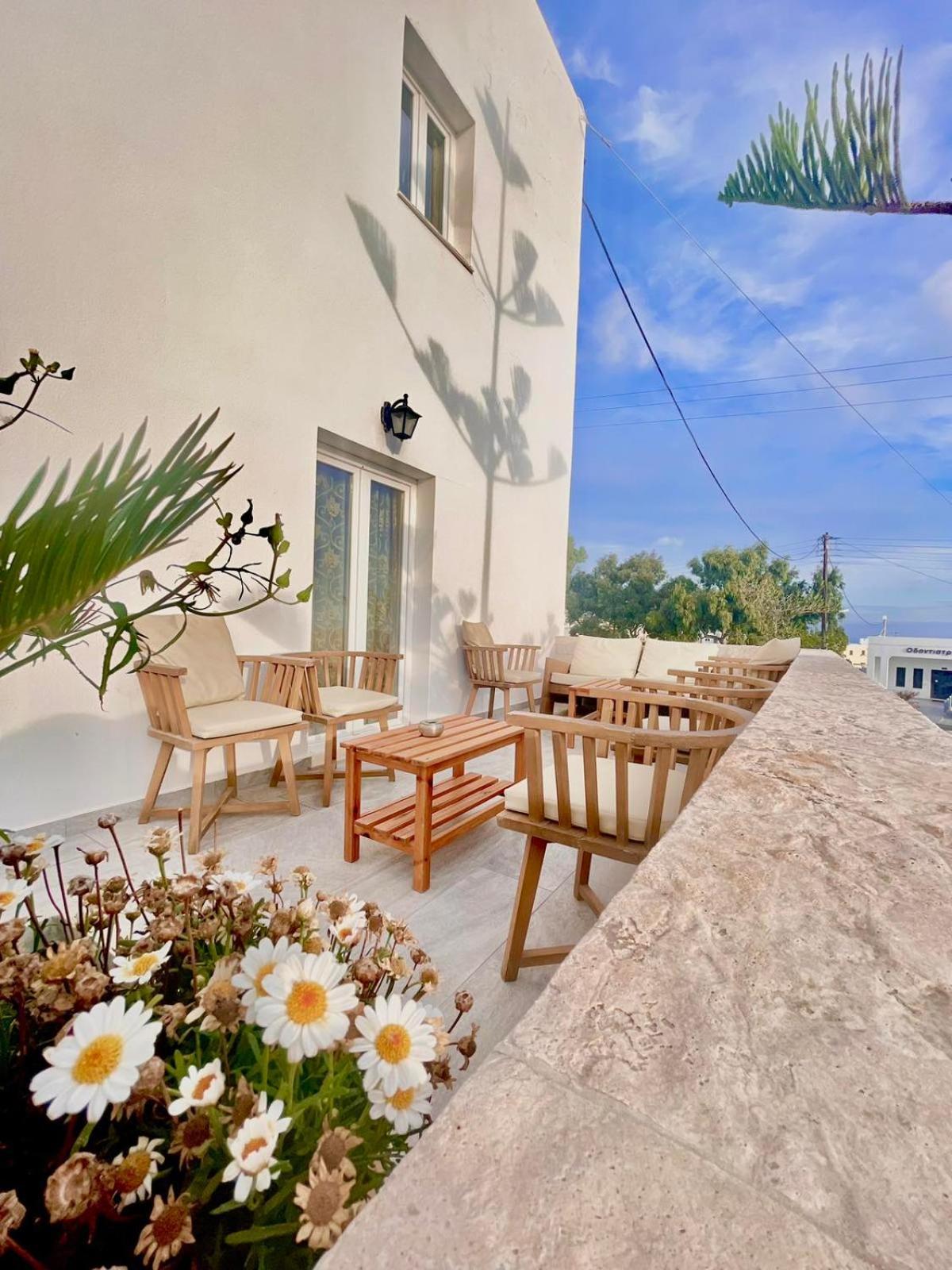 Nikos Hotel Karterados  Luaran gambar