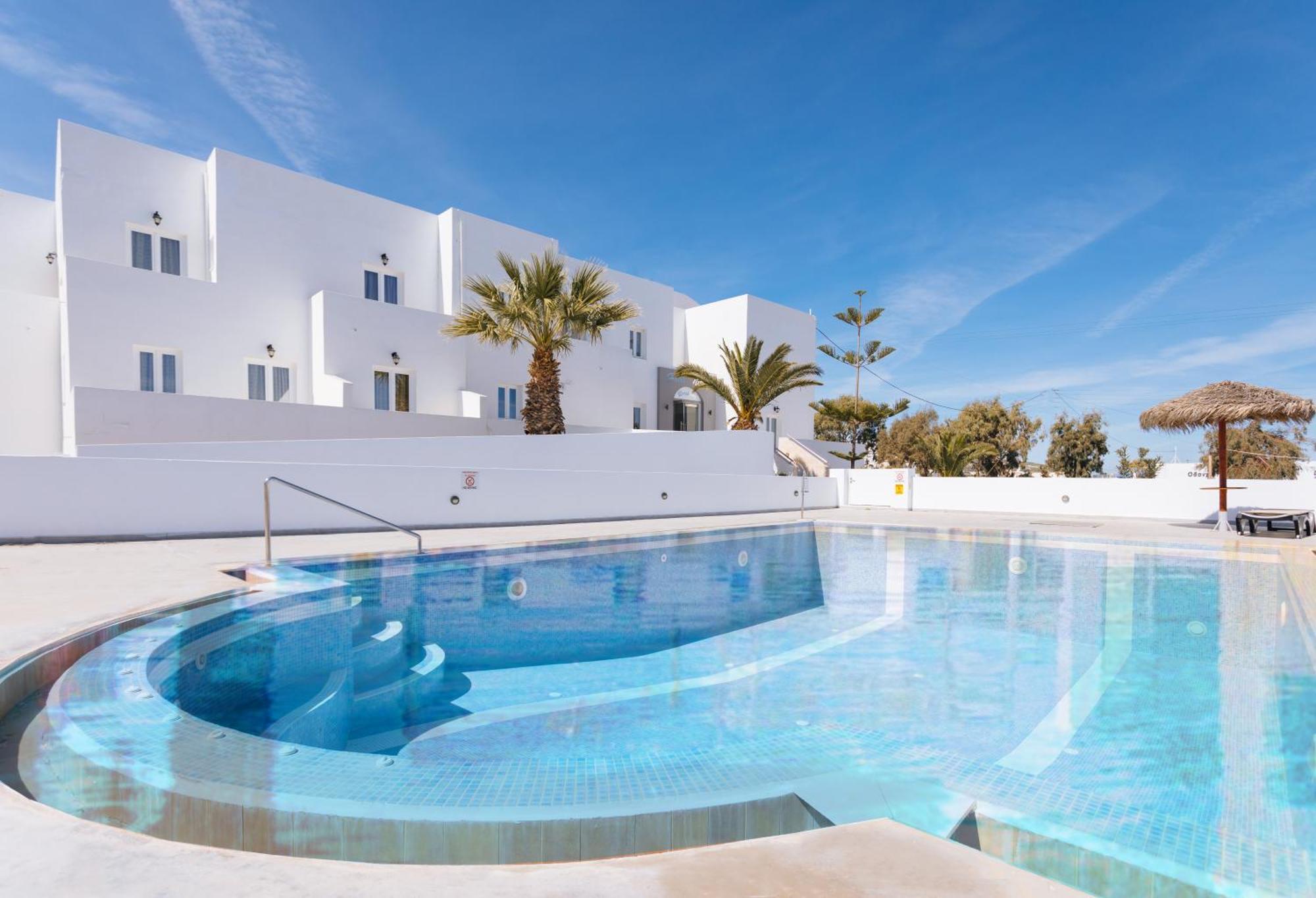 Nikos Hotel Karterados  Luaran gambar