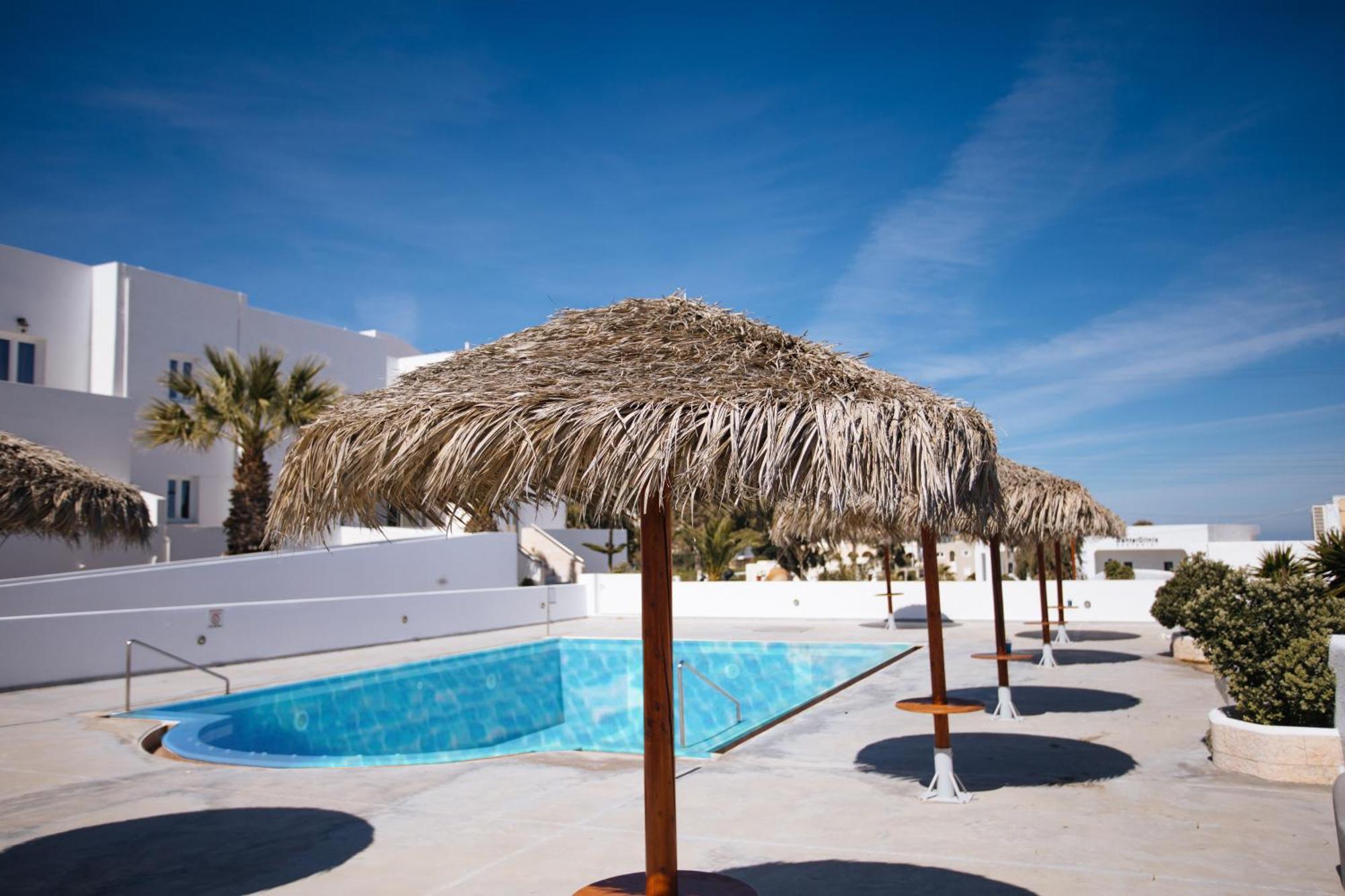 Nikos Hotel Karterados  Luaran gambar