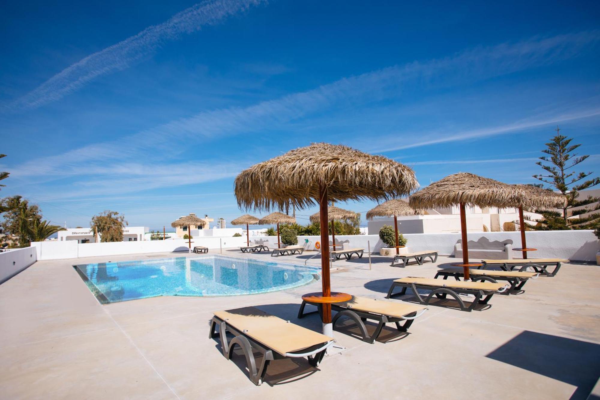 Nikos Hotel Karterados  Luaran gambar