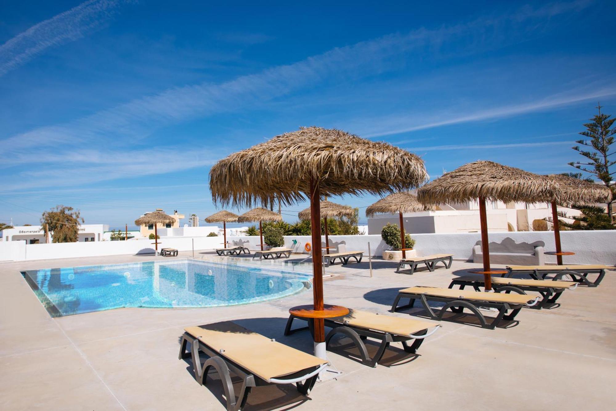 Nikos Hotel Karterados  Luaran gambar