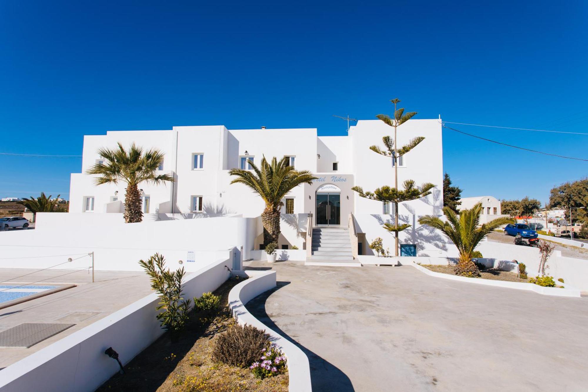 Nikos Hotel Karterados  Luaran gambar