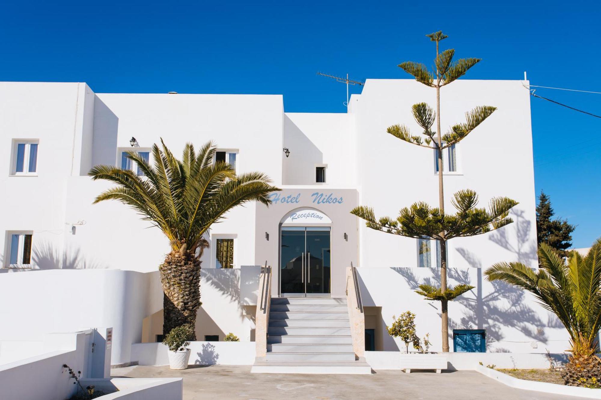 Nikos Hotel Karterados  Luaran gambar